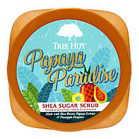 Скраб для тіла цукровий Tree Hut з папайя Papaya Paradise Sugar для всіх типів шкіри, фото 3