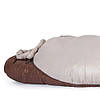 Спальний мішок з натуральним пухом Naturehike Snowbird NH20YD001 (розмір М) 510г Коричневий, фото 5