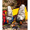 Спальний мішок з натуральним пухом Naturehike Snowbird NH20YD001 (розмір М) 510г Коричневий, фото 10