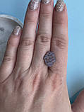 Кабошон натуральний рожевий сапфір камінь сапфір рожевий . Розмір 15*12*3,5 мм. Індія., фото 5