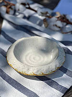 Тарілка для подачі Корал 250 мл Cream Коричневий Лофт