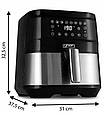 Аерофритюрниця Yoer AF01BK 1700 Вт 5,5 л, фото 4