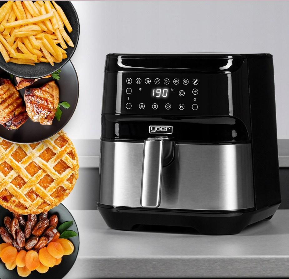 Аерофритюрниця Yoer AF01BK 1700 Вт 5,5 л, фото 1