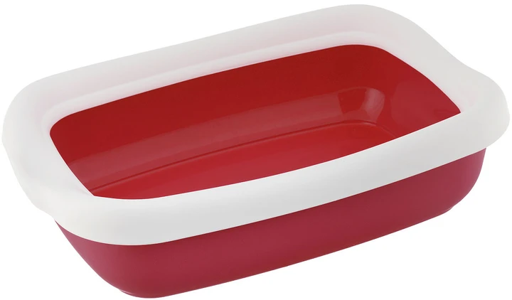 Туалет з рамкою BETA SMALL RED 23481, 43х31х12 см, фото 1