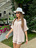 Костюм жіночий шорти і сорочка 168 (16), фото 4