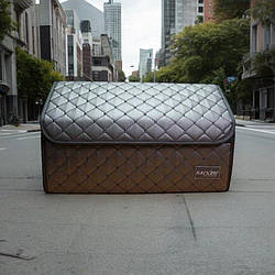 Автомобільний органайзер Betty Pretty з високоміцної штучної шкіри чорний AO1BLK