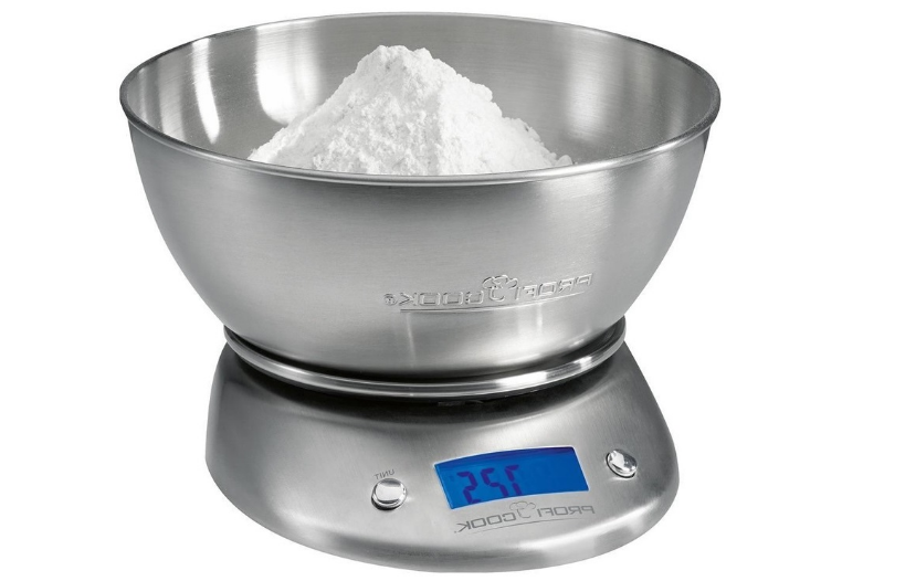 Кухонні ваги для кондитера до 5 кг Profi Cook кухонні електронні ваги для зважування продуктів, фото 1