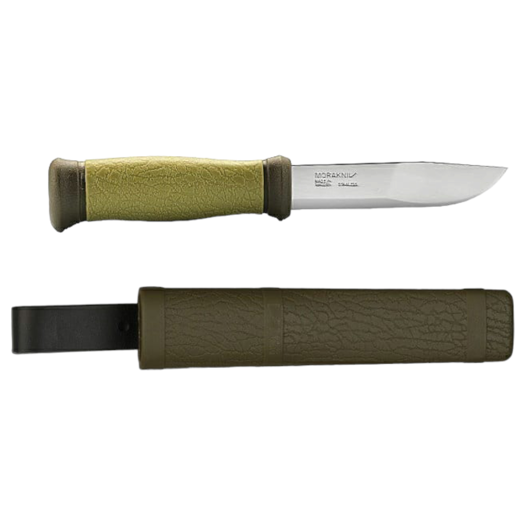 Ніж туристичний Morakniv Outdoor 2000 Green нержавіюча сталь (10629)