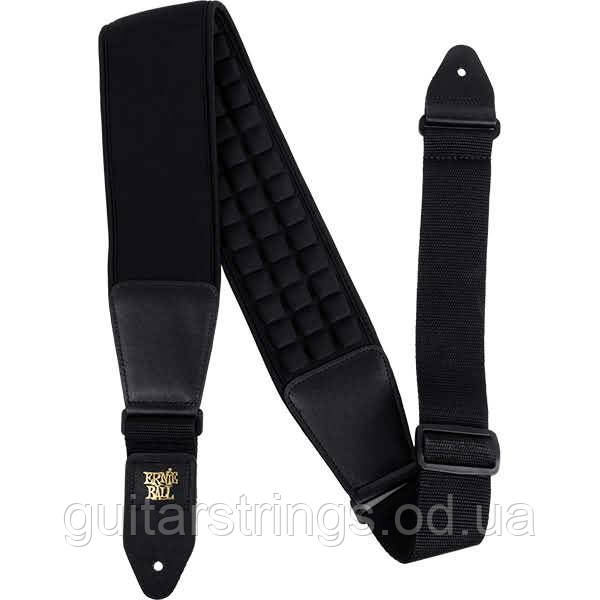 Ремень гитарный Ernie Ball 5374 Zero Gravity Cloud Comfort Guitar/Bass Strap Black 3 in.