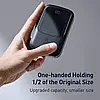 Портативна батарея Power Bank Baseus Q Power Digital Display 3A 10000mAh з IP-кабелем Black (PPQD050101), фото 3