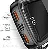 Портативна батарея Power Bank Baseus Q Power Digital Display 3A 10000mAh з IP-кабелем Black (PPQD050101), фото 6