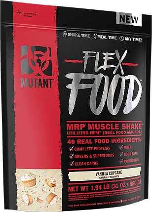 Протеїн PVL Mutant Flex Food 880 г (20 порц.) (ваніль), фото 1