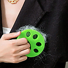 Гребінець для собак і котів LY-364 + Силіконова лапка для прання 1шт / Щітка для вичісування, фото 9