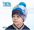 Зимняя шапка для мальчика TuTu 3-003113(52-56), фото 2