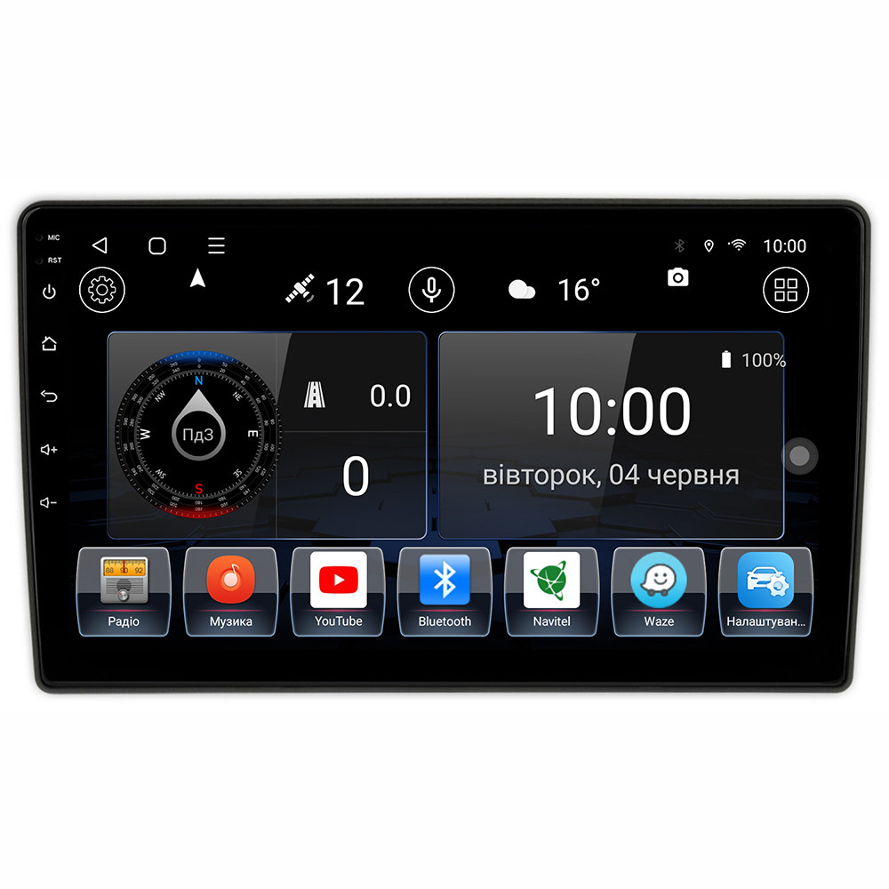 Штатна магнітола для Mercedes-Benz CLK-Class W209 2002-2006 на Android, фото 1