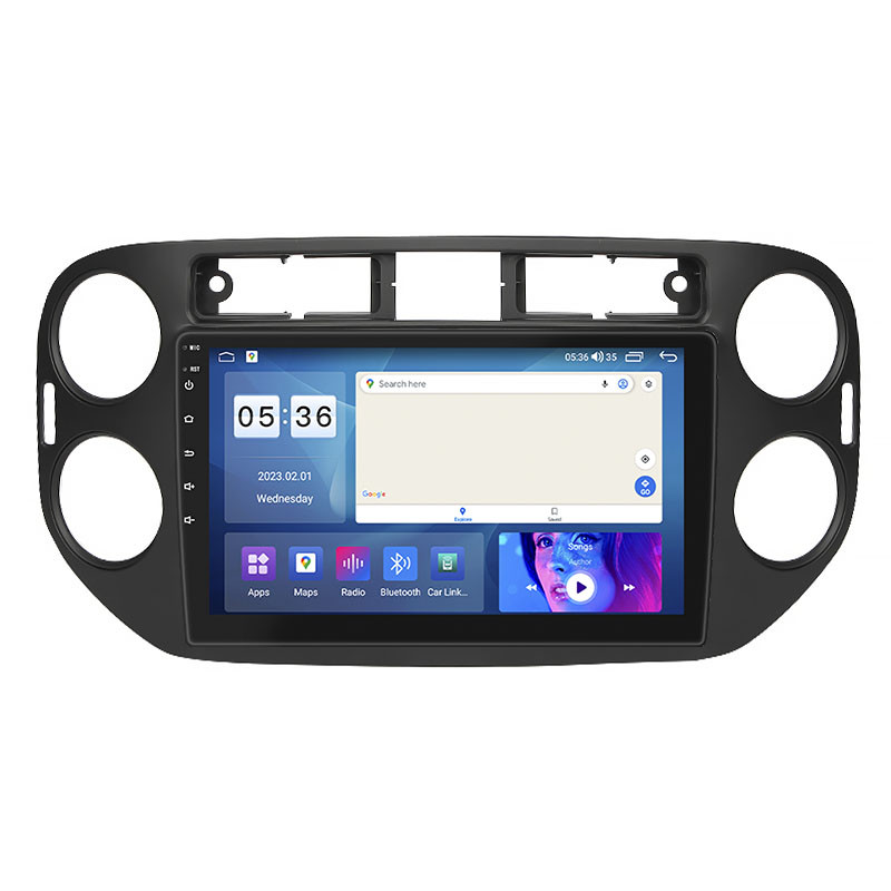Магнітола Lesko для Volkswagen Tiguan I Рестайлінг 2011-2017 IPS 9" 4/64Gb CarPlay 4G Wi-Fi GPS Prime 13шт