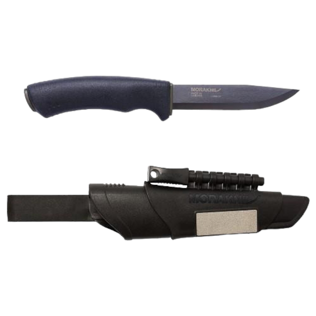 Ніж туристичний Morakniv Bushcraft Survival Black вуглецева сталь (11742)