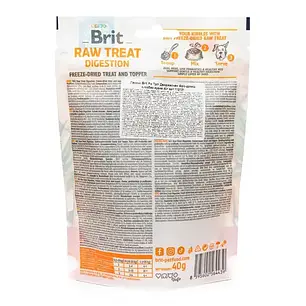 Ласощі для собак Brit Raw Treat Digestion Freeze-dried 40 г — курка, фото 2