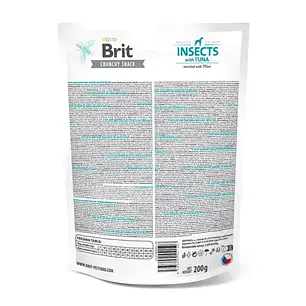 Ласощі для собак Brit Care Dog Crunchy Cracker 200 г — комахи, тунець, м'ята, фото 2