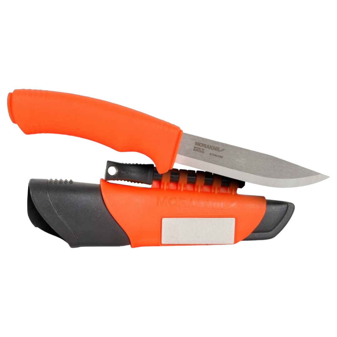 Ніж туристичний Morakniv BushCraft Survival Orange з нержавіючої сталі (12051)