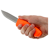 Ніж туристичний Morakniv BushCraft Survival Orange з нержавіючої сталі (12051), фото 7