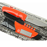 Ніж туристичний Morakniv BushCraft Survival Orange з нержавіючої сталі (12051), фото 10
