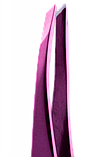 ZOLA Пінцет скошений професійний для брів PINK, фото 2