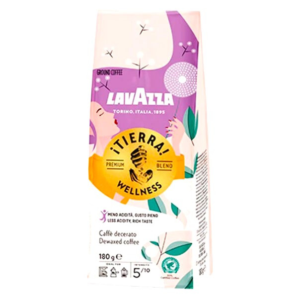 Кава мелена Lavazza ¡Tierra! Wellness 180 г