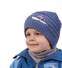 Зимняя шапка для мальчика  3-002163 (52-56)