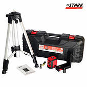 Нівелір лазерний STARK LL-202G SET зі штативом та кейсом