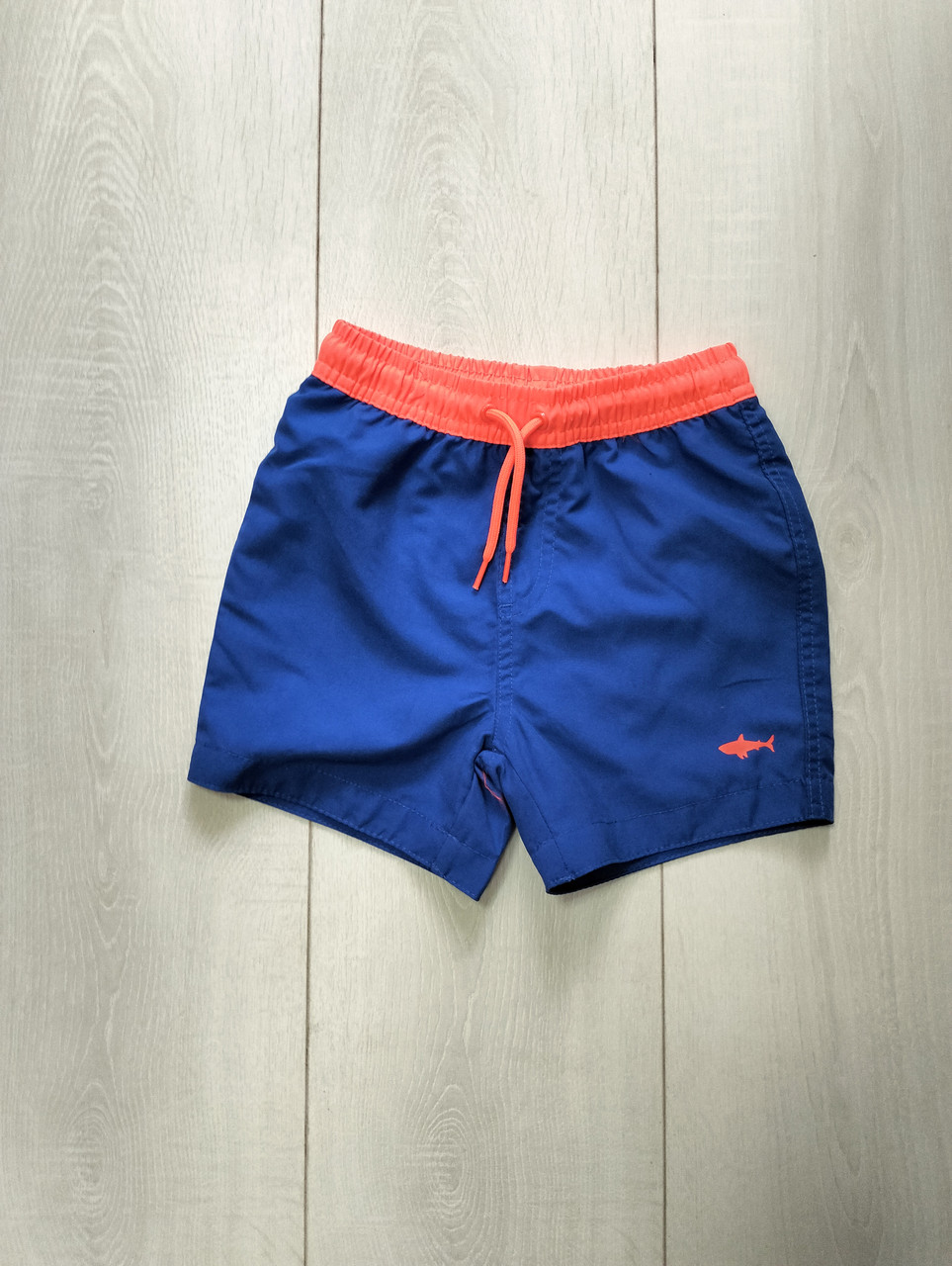 Шорти пляжні з сіткою яскраво-сині Primark 104, 110, 116, 122см, фото 1