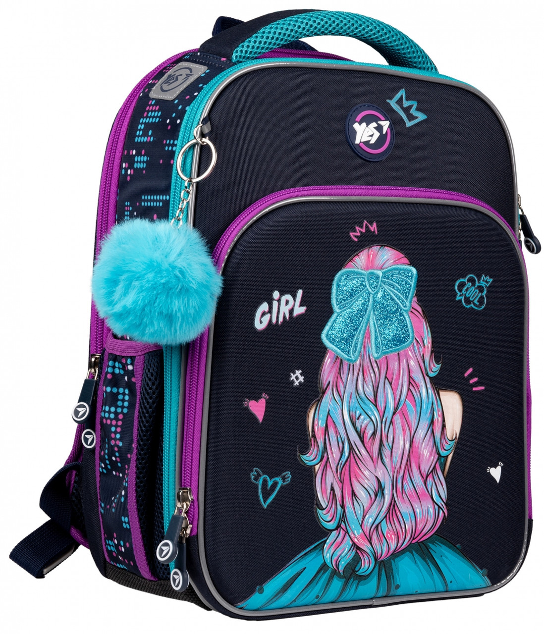 Рюкзак для школи Yes Caramel Girl на 17л, фото 1