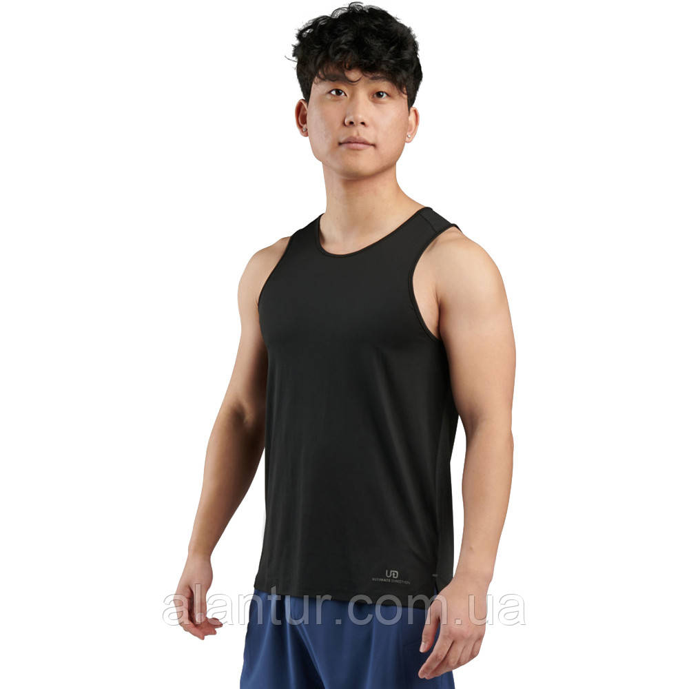Ultimate Direction майка Cirriform Vest Onyx L для бігу, захистом UPF 20+, антибактеріальна обробка