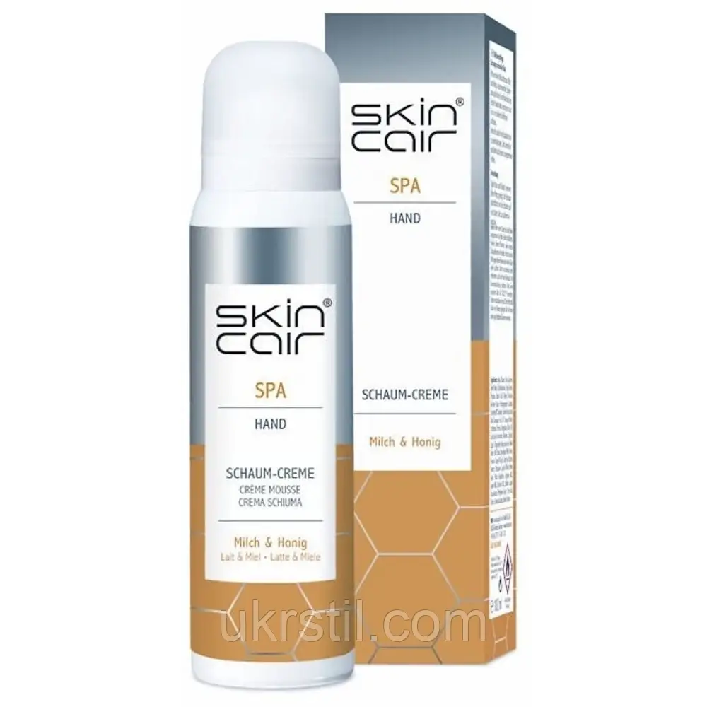 Пінний крем для рук Молоко та мед Skincair by Allpresan Hydro