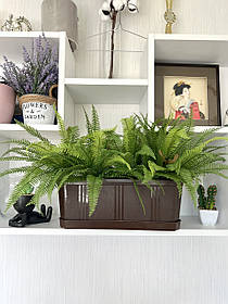 Штучний папороті. Папоротінець для штучного озеленення ( гелевий, 35 см)