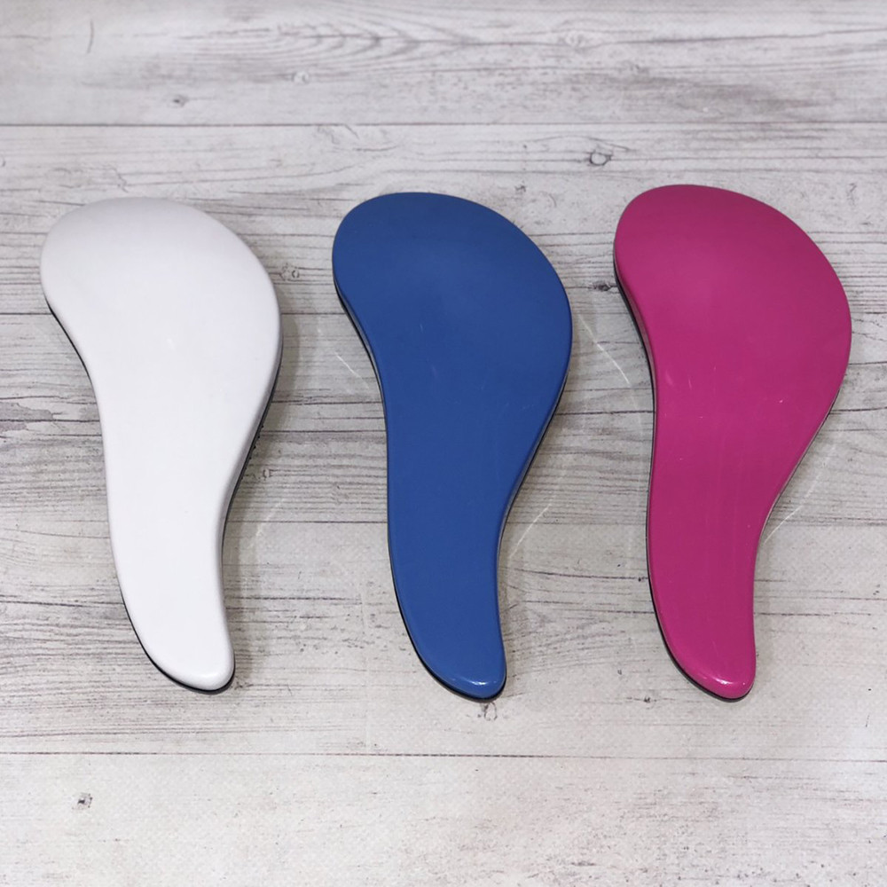 Гребінець для волосся "крапля" глянець 749-4 (кольори в асортименті)