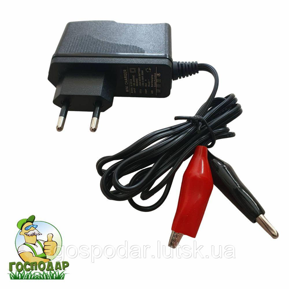 Зарядний пристрій H12V1A для акумуляторів 12V (оприскувачів, ББЖ та ін.), фото 1
