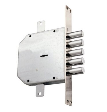 Додатковий замок сувальдний GOR T-20-L-CR для лівосторонніх дверей, фото 1