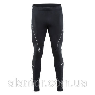 Штани Craft Essential Tights Man для чоловіків, бігові, розмір S, колір 9999, фото 1