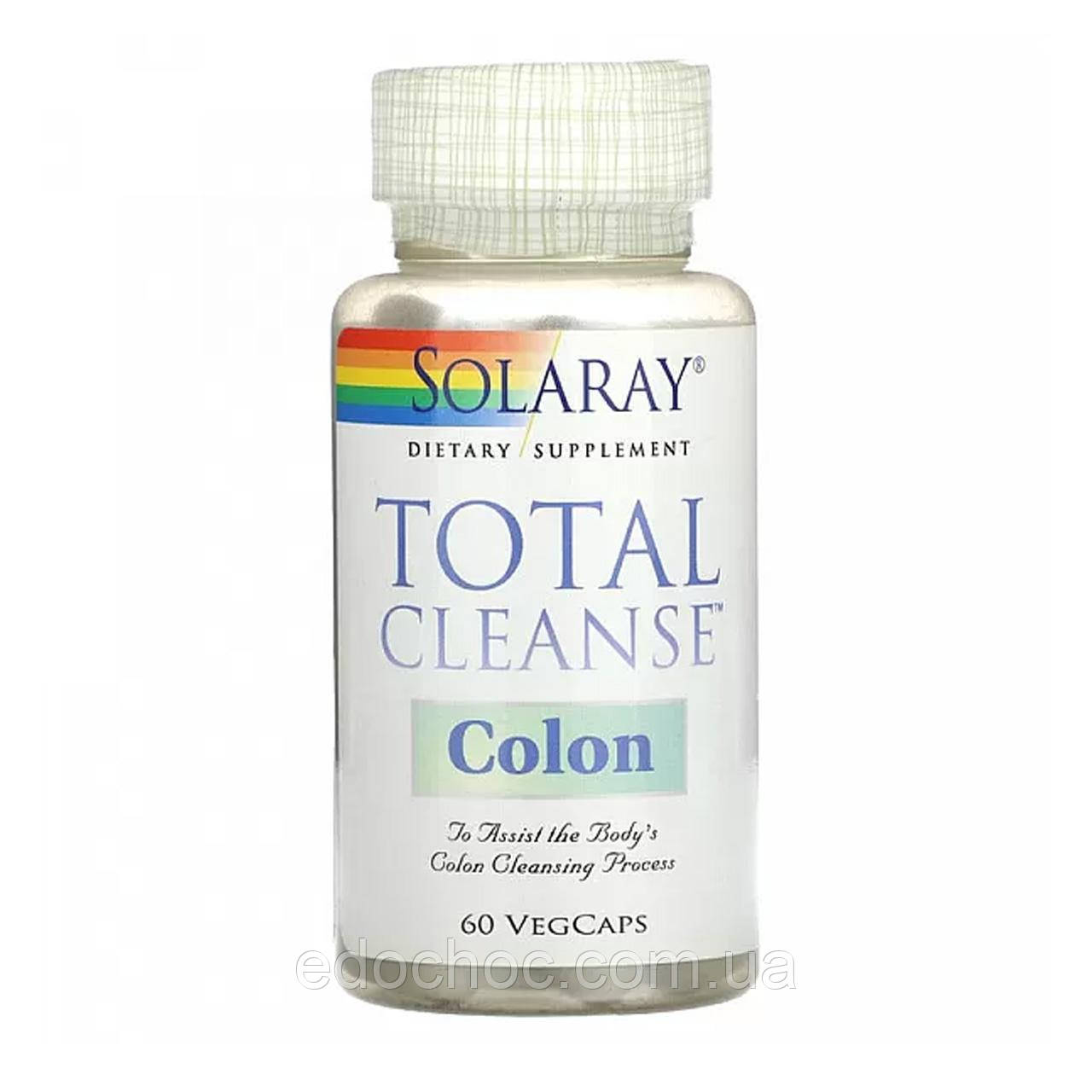 Очищення товстої кишки (Total Cleanse Colon) 60 капсул SOR-08362