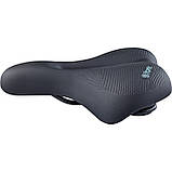 Сідло Selle Royal Float Relaxed Unisex для комфортного сидіння на міських велосипедах, 251 мм, піна memory foam., фото 5
