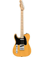 Лівостороння електрогітара SQUIER by FENDER AFFINITY SERIES TELECASTER LEFT-HANDED MN BUTTERSCOTCH BLONDE