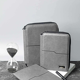 Блокнот для конференцій Fizz Business Zipper Bag Grey