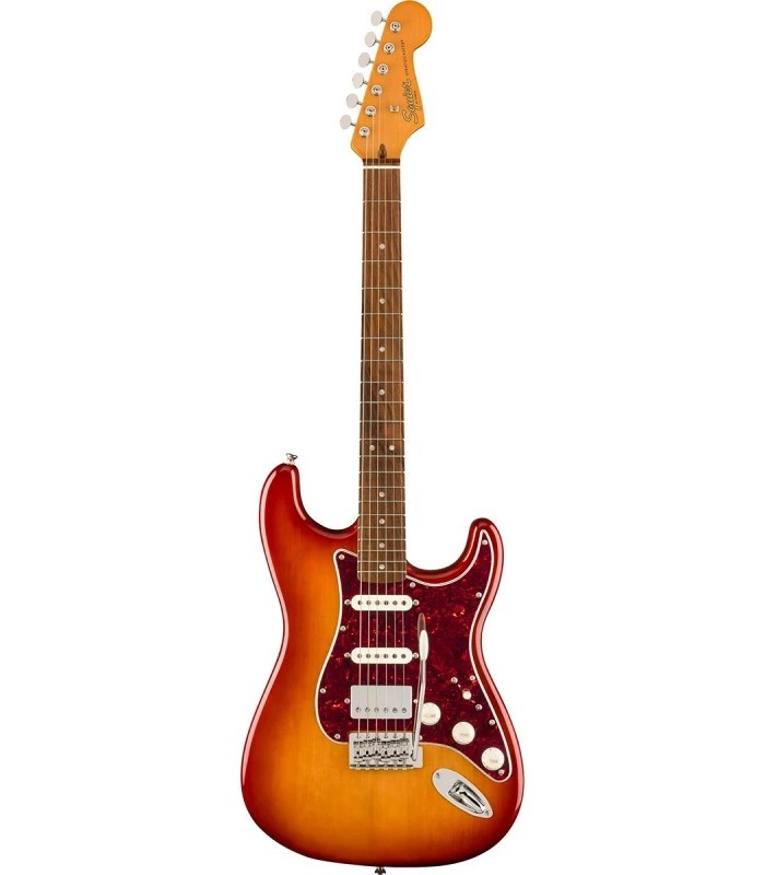 Електрогітара SQUIER by FENDER CLASSIC VIBE 60s STRAT HSS SIENNA SUNBURST LIMITED, фото 1