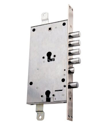 Врізний дверний замок GOR T-16-CR, фото 1