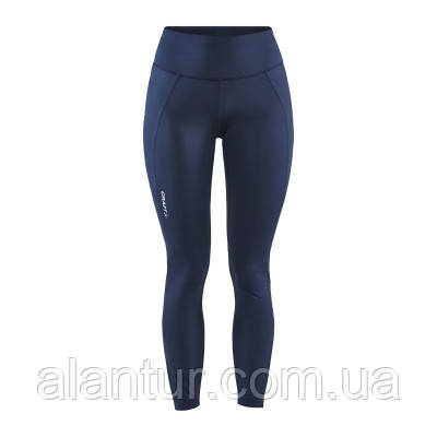 Штани Craft ADV Essence Zip Tights Women для бігу, розмір L, сірі, фото 1