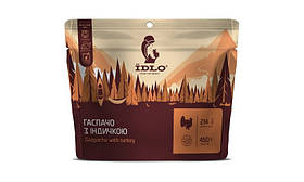 Суп їдло гаспачо з індичатинкою 60 г - Суп швидкого приготування з нутом та овочами