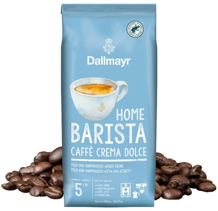 Кава в зернах Dallmayr Home Barista Caffè Crema Dolce 1000 г