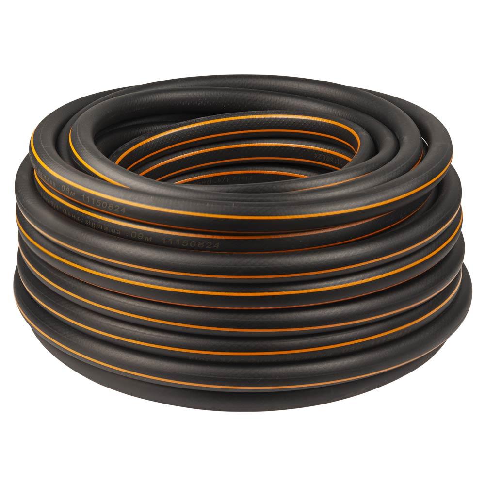 Шланг для поливу 30 метрів, діаметр 1/2" (4 шари, армований) садовий поливальний шланг Онікс ТМ FLORA, фото 1