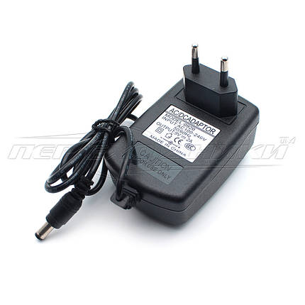 Імпульсний блок живлення 7.5 V 3 A (22.5 Вт), штекер 5.5х2.5 мм, 0.9 м (природна якість), фото 1